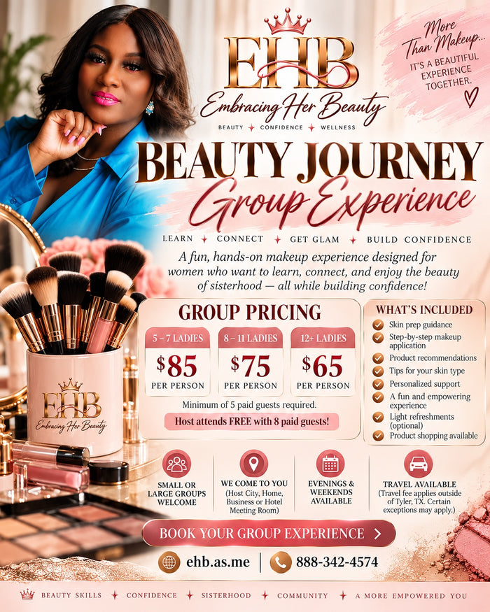 Beauty Journey Group Experience group rates and host offer